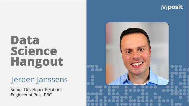 Data Science at the Command Line and Polars | Jeroen Janssens | Data Science Hangout